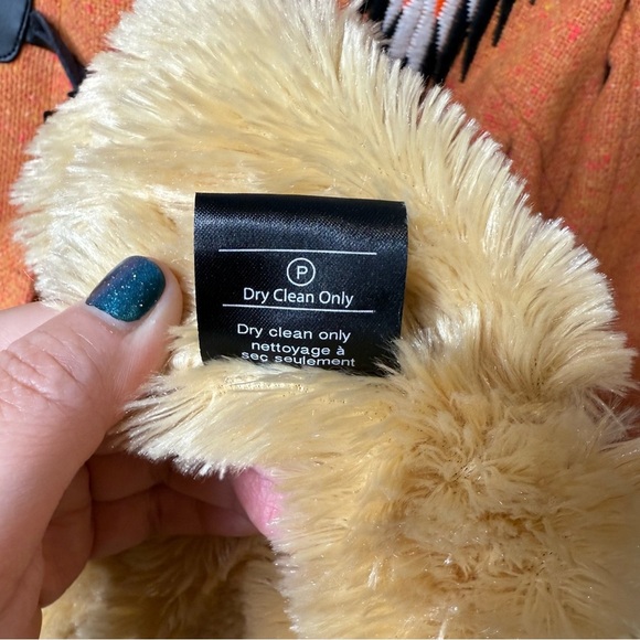 Tasi Malibu Aztec Southwestern Wool Faux Fur Lined Women’s Hooded Coat Sz S - Picture 9 of 13